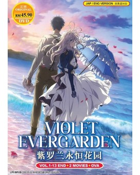 ENG DUB * VIOLET EVERGARDEN VOL.1-13 END + 2 MOVIES + OVA